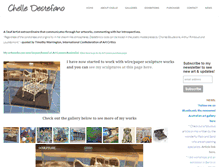 Tablet Screenshot of chelledestefano.com